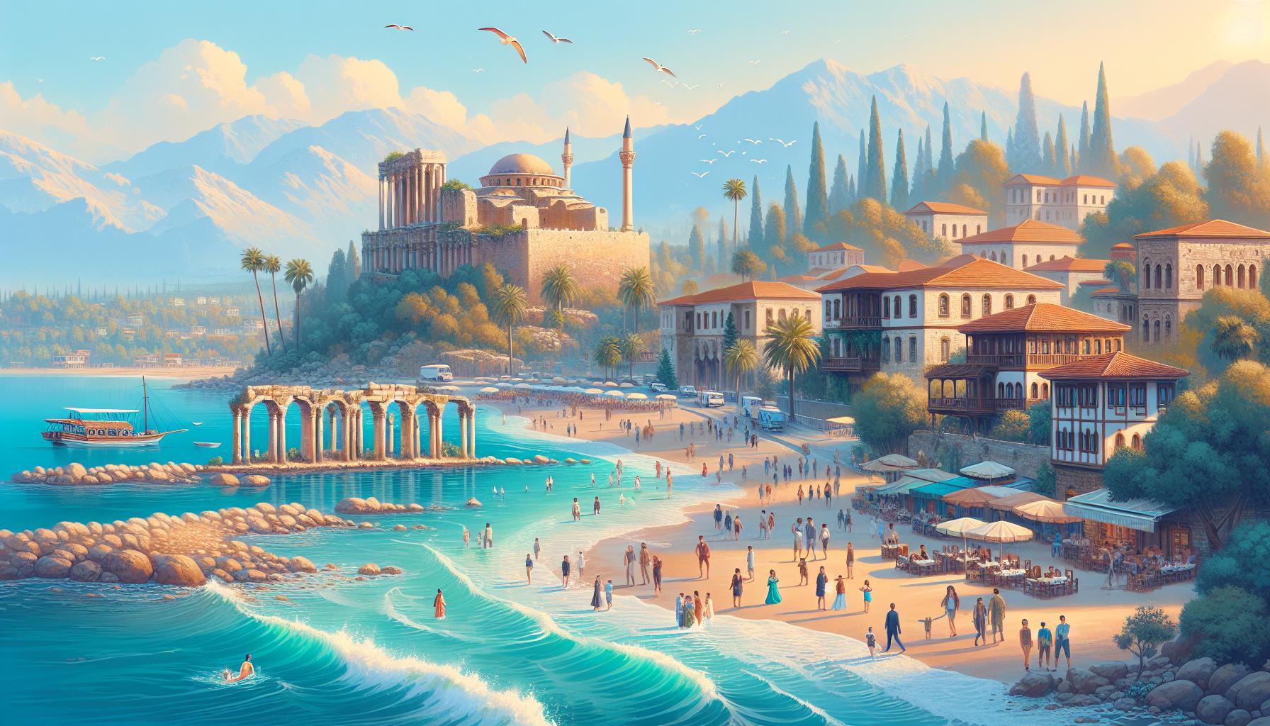 What Are The Beaches ⁢Like ‍In Antalya Turkey